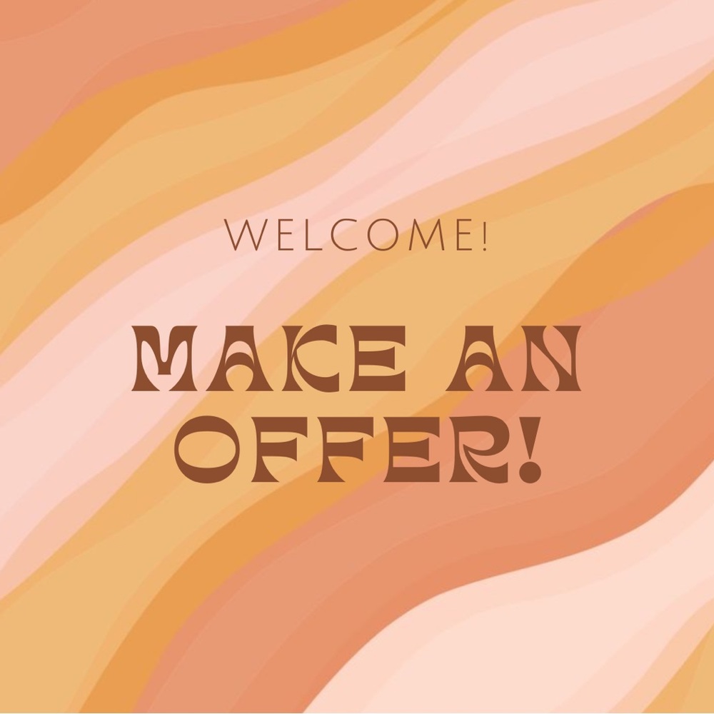 Love an item? Make an offer!
